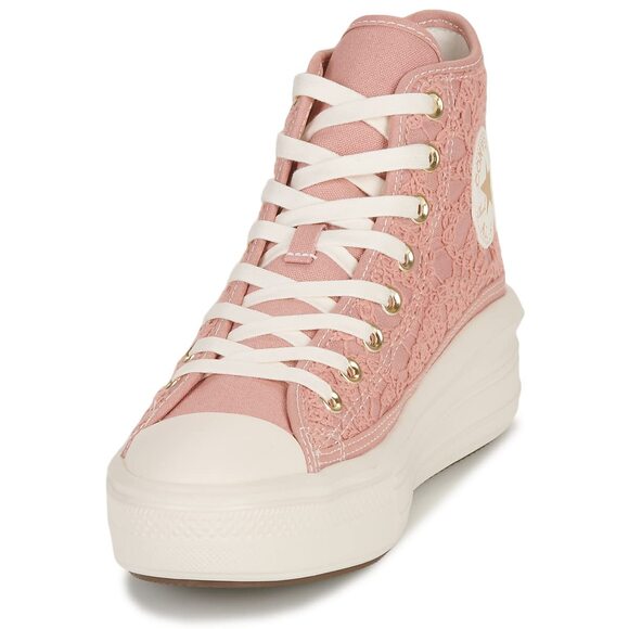 NWT Converse Womens Move Platform Hi Canyon Dusk/Rust Pink/Egret Size 7.5 - Picture 4 of 7